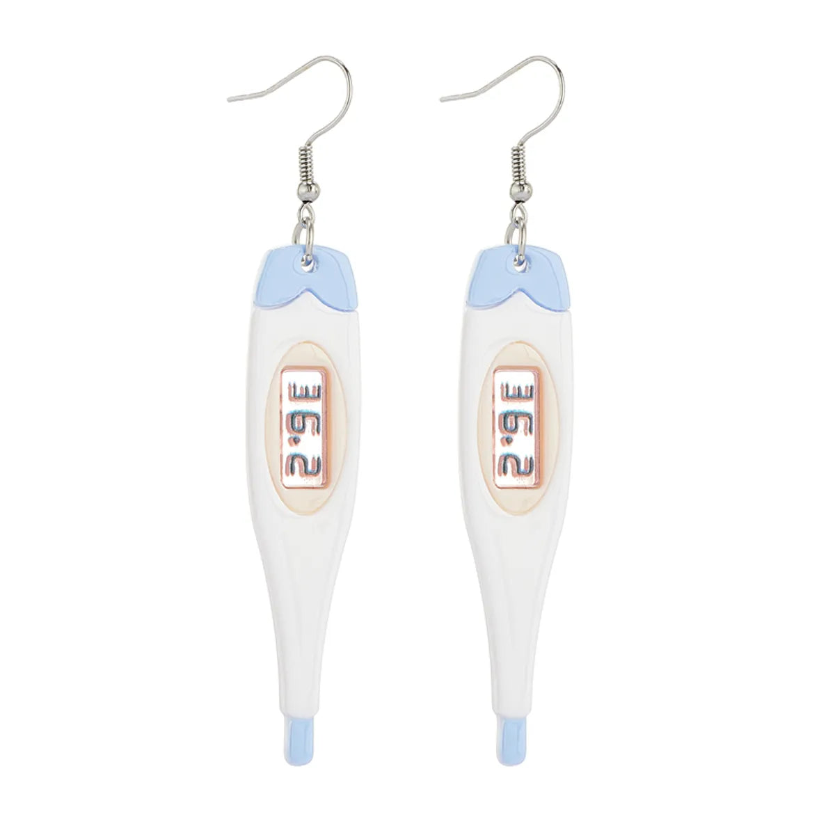 Cartoon Style Novelty Thermometer Arylic Three-dimensional Women's Drop Earrings