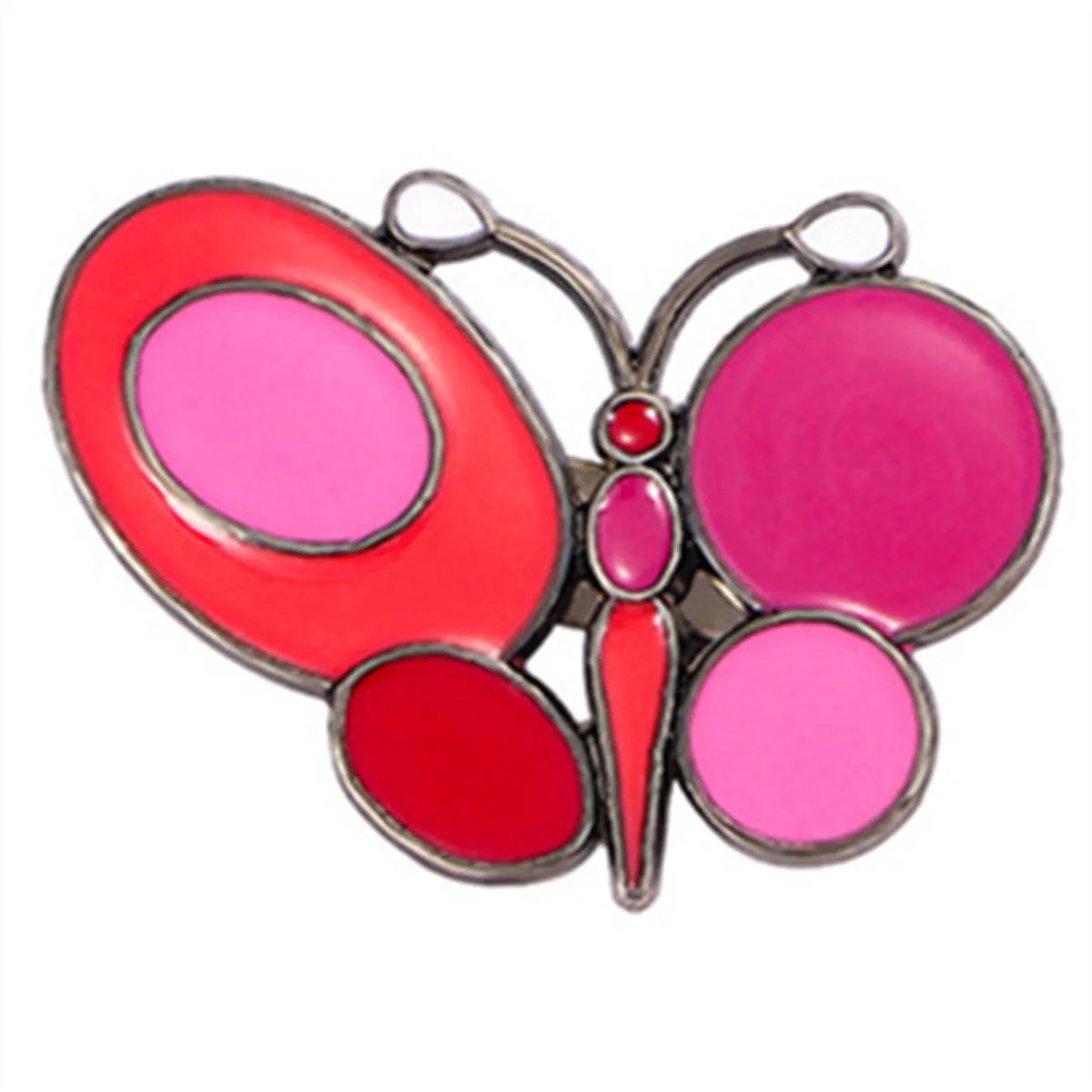 Cartoon Style Pastoral Insect Butterfly Alloy Unisex Corsage Brooches Collar Pin