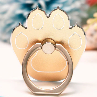 Cartoon Style Paw Print Aluminium Alloy Zinc Alloy Universal Phone Cases