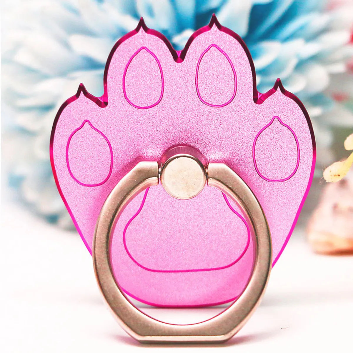 Cartoon Style Paw Print Aluminium Alloy Zinc Alloy Universal Phone Cases