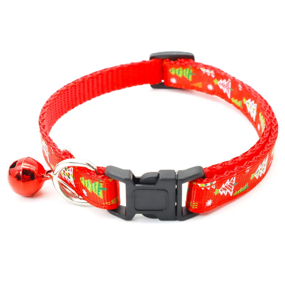 Cartoon Style Polypropylene Fiber Christmas Cartoon Pet Collar