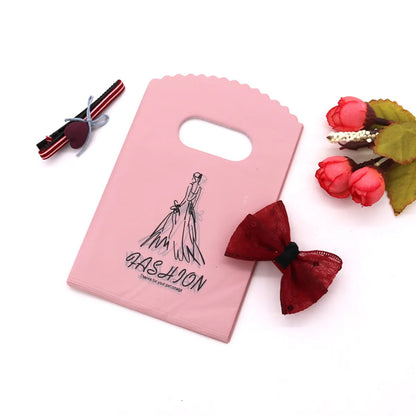 Cartoon Style Printing Plastic Jewelry Packaging Bags