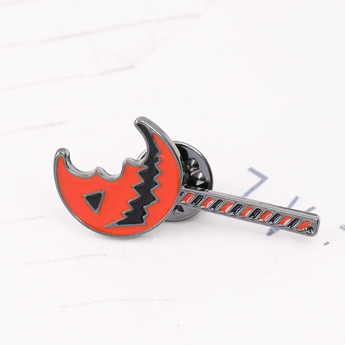 Cartoon Style Pumpkin Alloy Plating Unisex Brooches