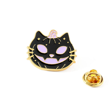 Cartoon Style Pumpkin Skull Ghost Alloy Plating Unisex Brooches