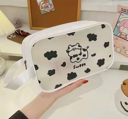 Cartoon Style Rabbit Cartoon Bear Pvc Storage Bag Makeup Bags