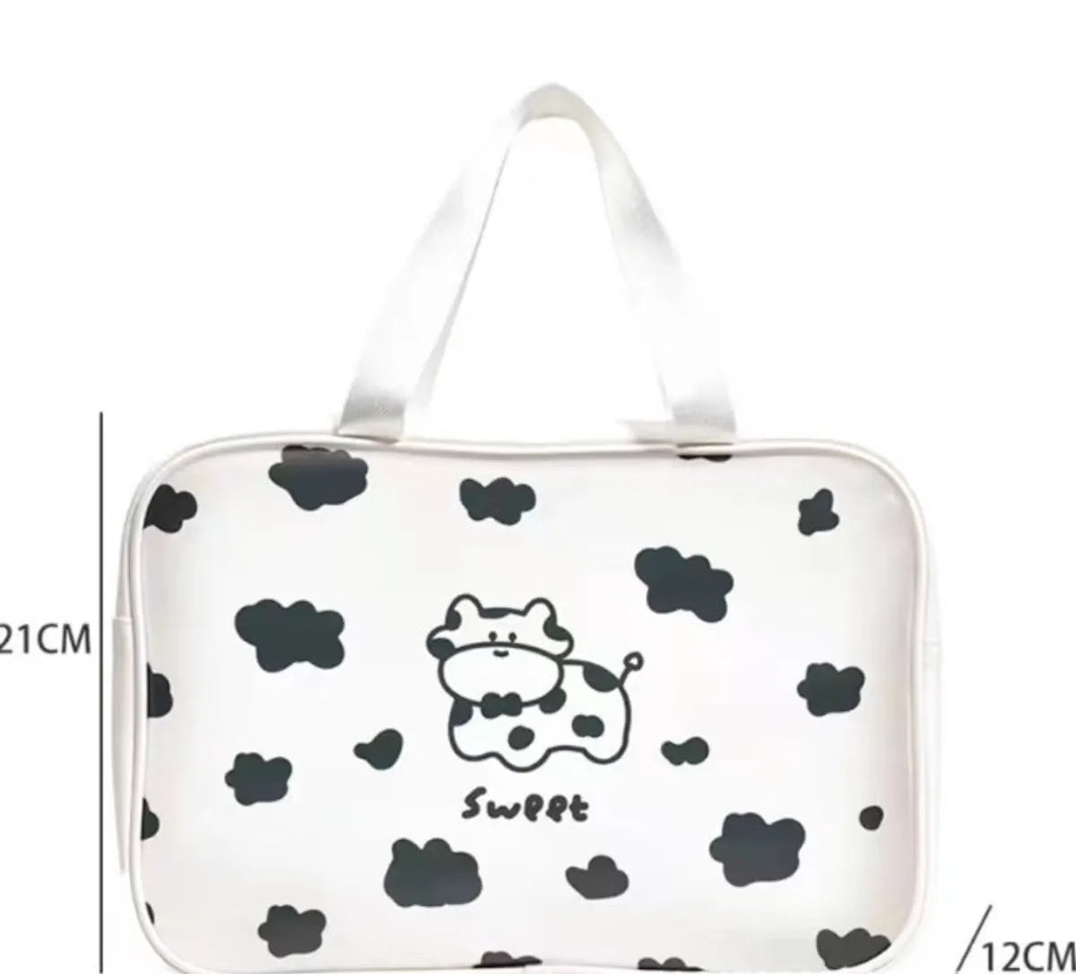 Cartoon Style Rabbit Cartoon Bear Pvc Storage Bag Makeup Bags