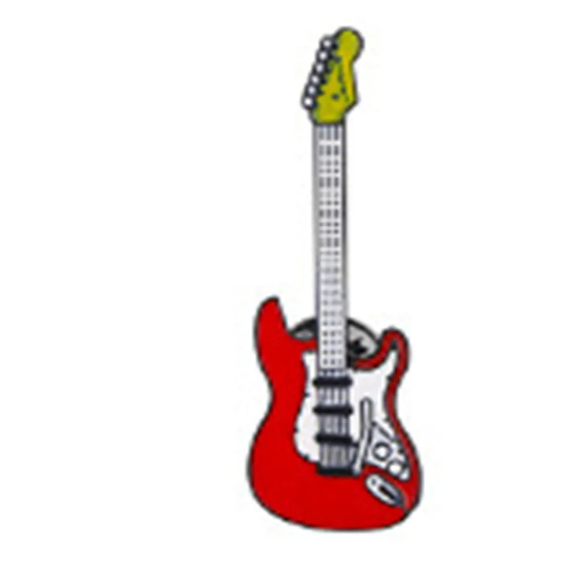 Cartoon Style Retro Guitar Notes Alloy Stamping Stoving Varnish Plating Kid'S Brooches