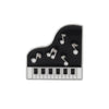 Cartoon Style Retro Guitar Notes Alloy Stamping Stoving Varnish Plating Kid'S Brooches