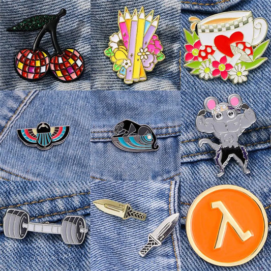 Cartoon Style Simple Style Cartoon Alloy Unisex Brooches