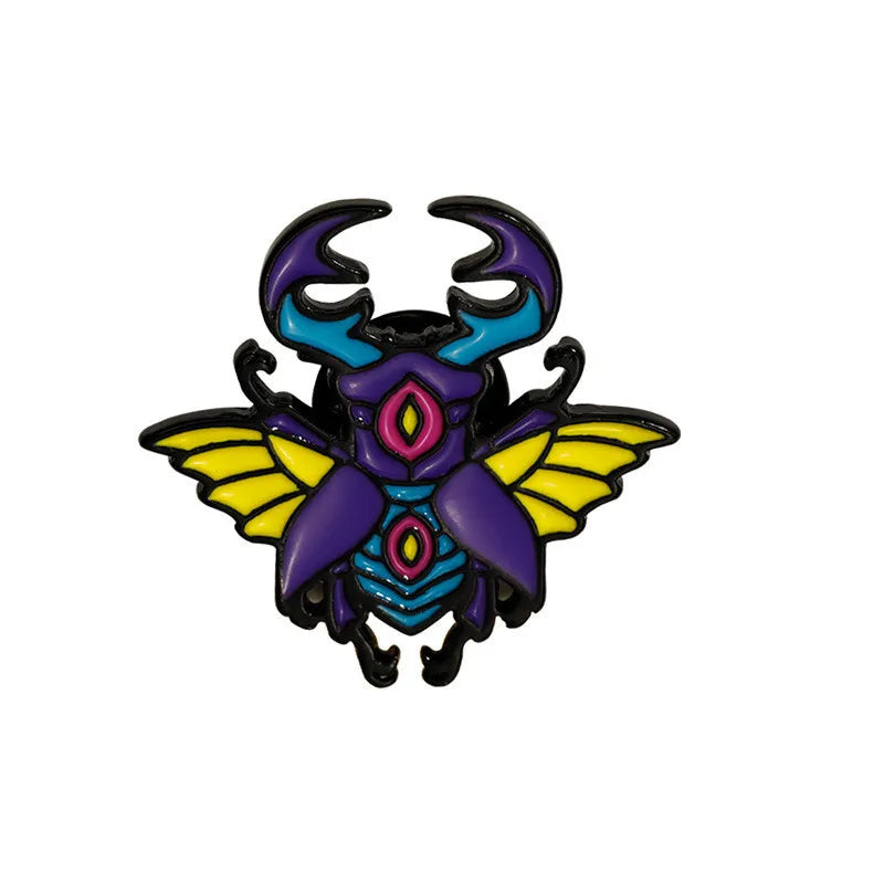 Cartoon Style Simple Style Insect Alloy Enamel Plating Unisex Brooches