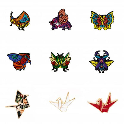 Cartoon Style Simple Style Insect Alloy Enamel Plating Unisex Brooches