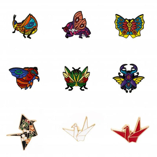 Cartoon Style Simple Style Insect Alloy Enamel Plating Unisex Brooches