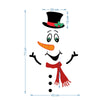 Cartoon Style Snowman Synthetic Resin