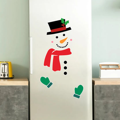 Cartoon Style Snowman Synthetic Resin