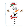 Cartoon Style Snowman Synthetic Resin