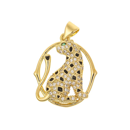 Casual Animal Zircon Copper Wholesale Charms Jewelry Accessories