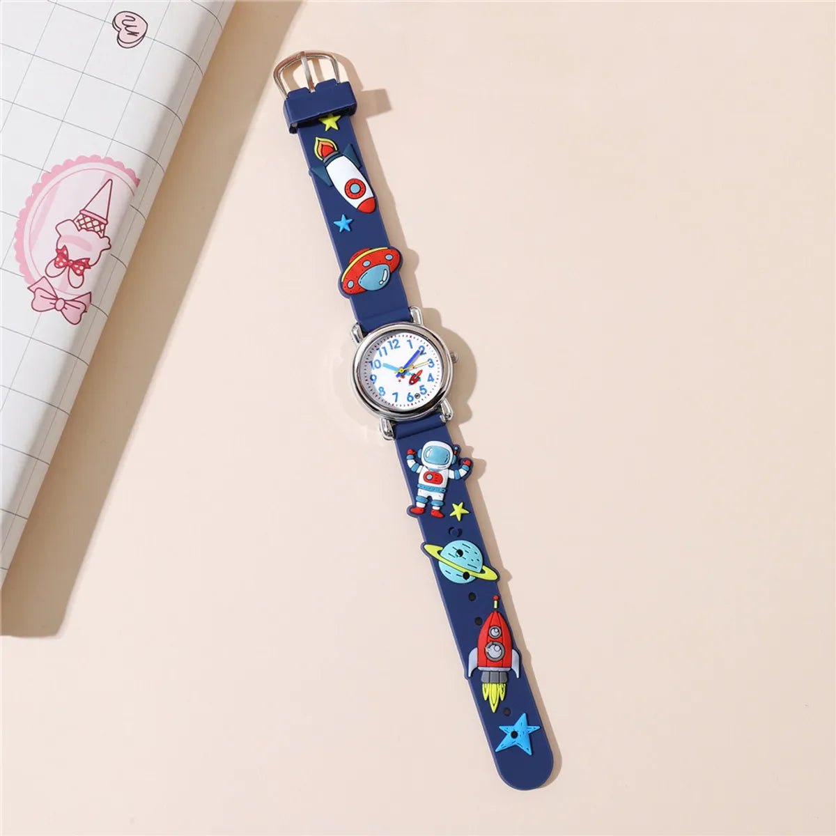 Casual Astronaut Buckle Quartz Kids Watches