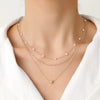 Casual Bohemian Shell Alloy Seed Bead Wholesale Necklace