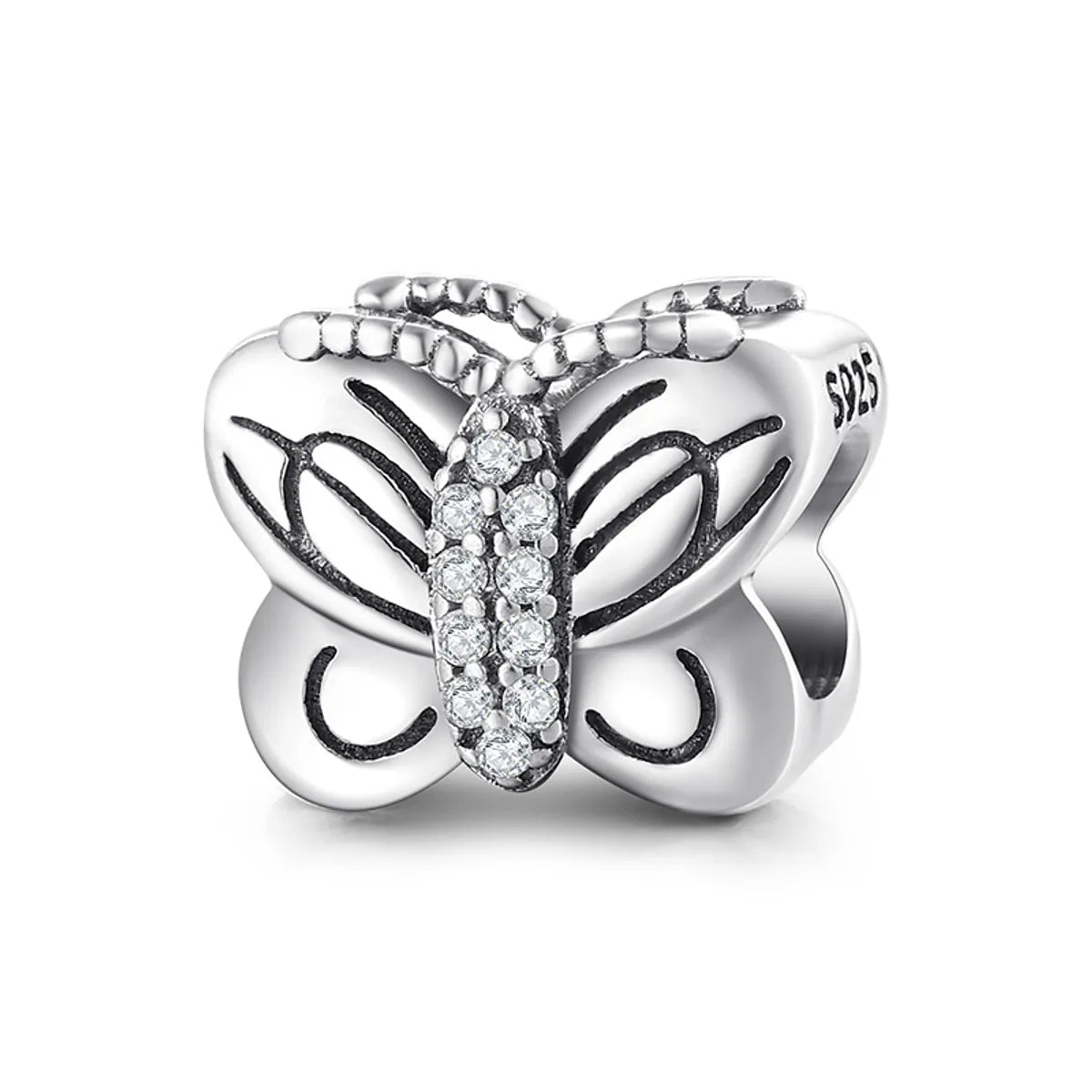 Casual Butterfly Sterling Silver Wholesale Jewelry Accessories