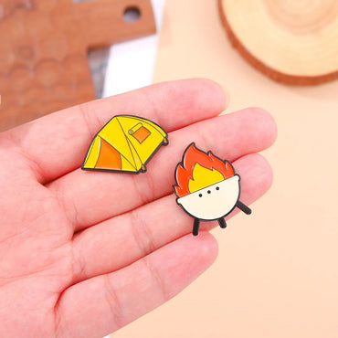 Casual Cartoon Alloy Plating Unisex Brooches