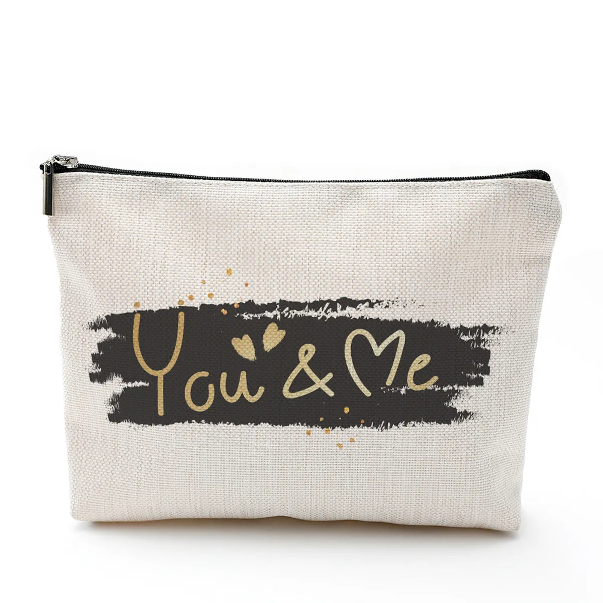 Casual Cartoon Cotton And Linen Storage Bag Makeup Bags