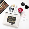 Casual Cartoon Cotton And Linen Storage Bag Makeup Bags