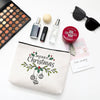 Casual Cartoon Cotton And Linen Storage Bag Makeup Bags