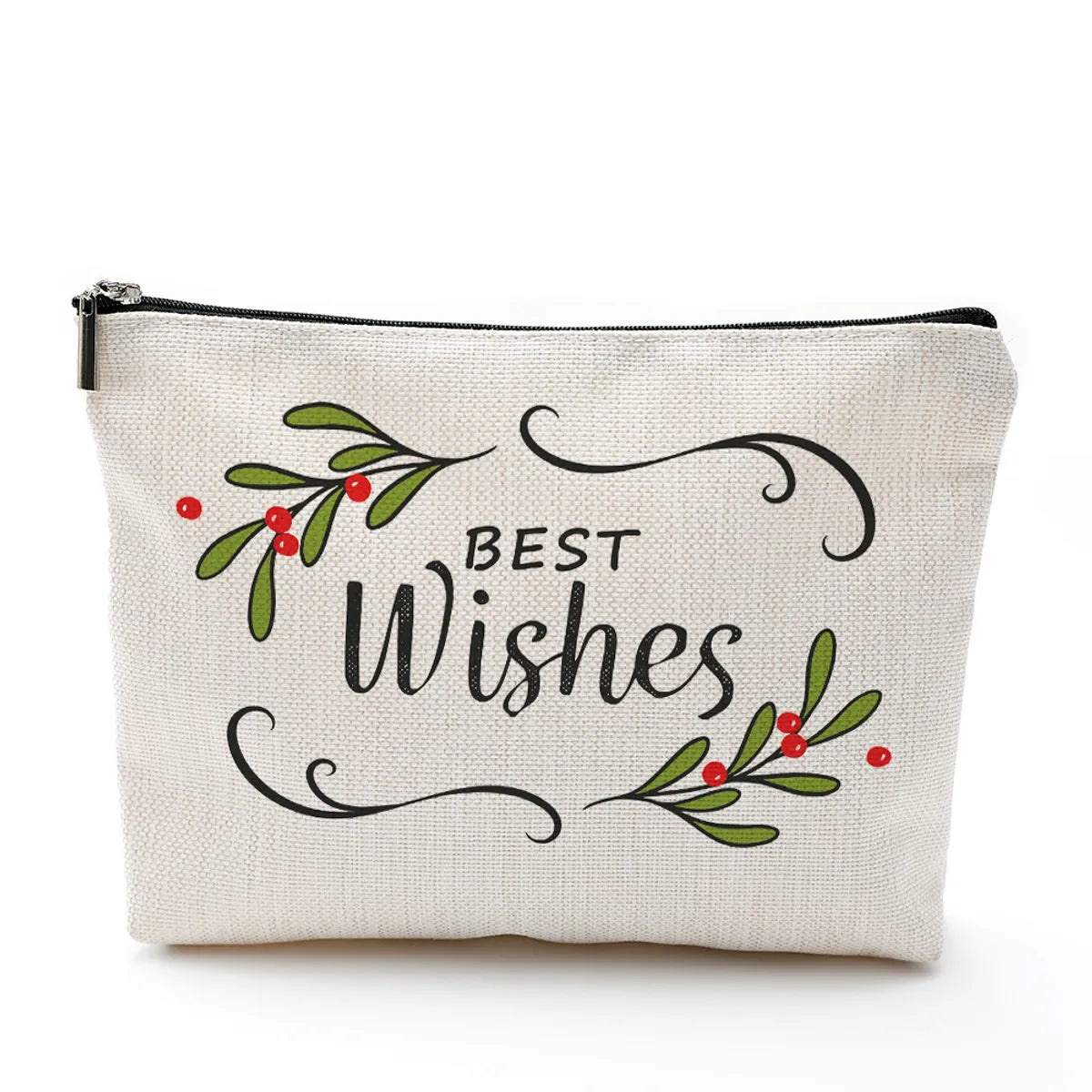 Casual Cartoon Cotton And Linen Storage Bag Makeup Bags