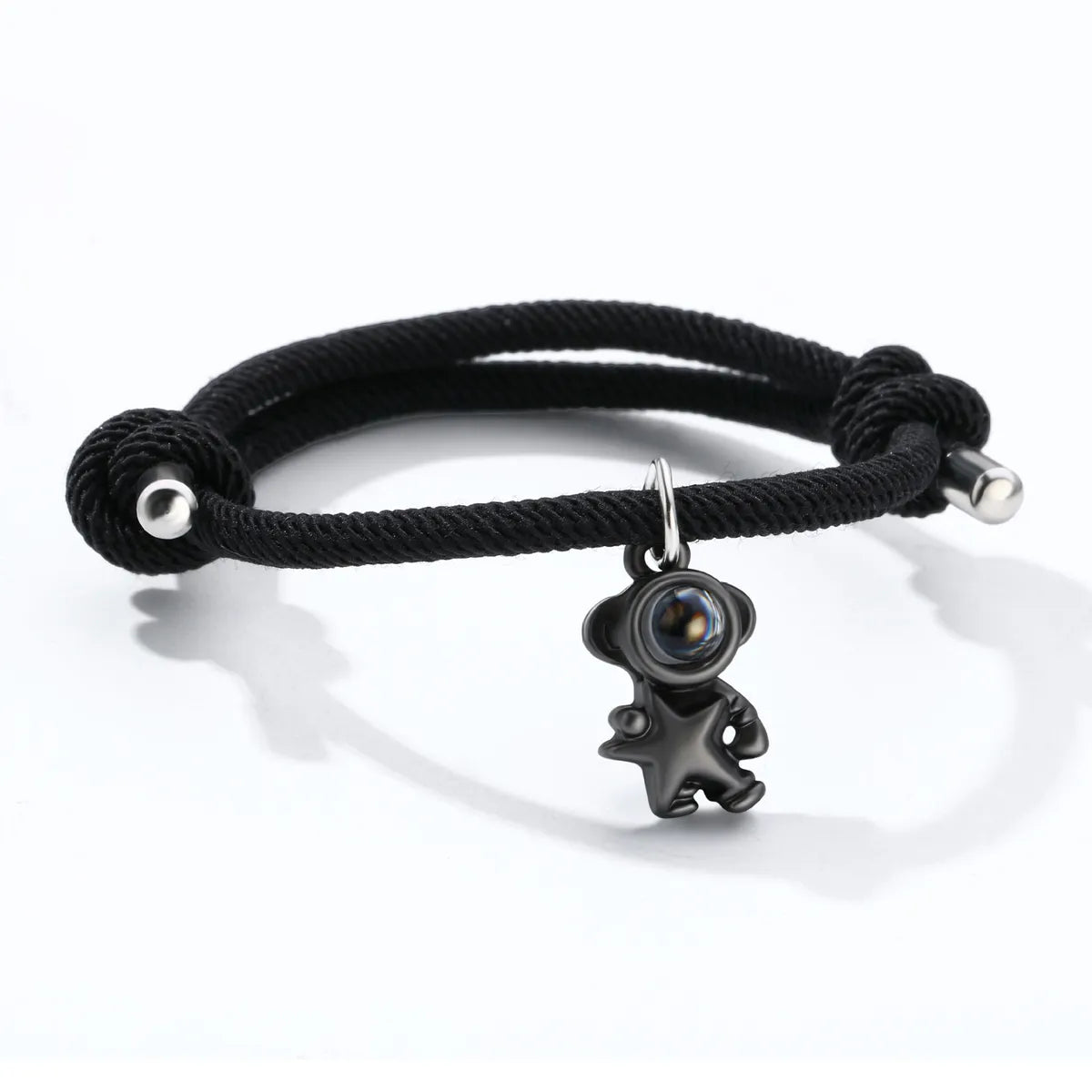 Casual Cartoon Style Astronaut Alloy Rope Plating Valentine'S Day Couple Bracelets