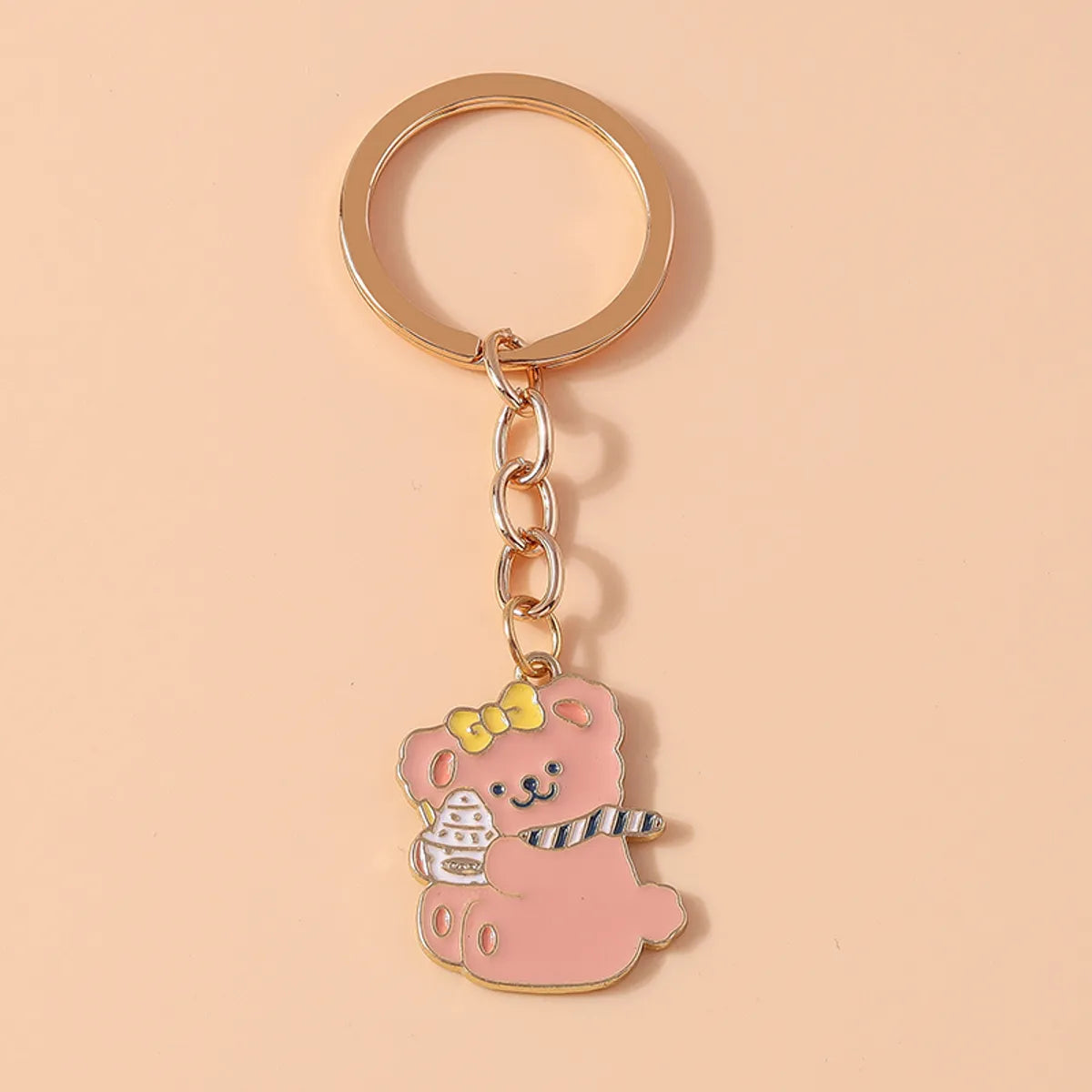 Casual Cartoon Style Cute Dog Unicorn Alloy Christmas Keychain