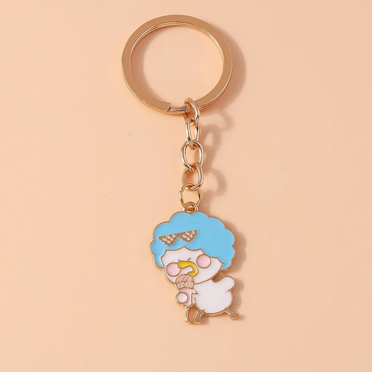 Casual Cartoon Style Cute Dog Unicorn Alloy Christmas Keychain