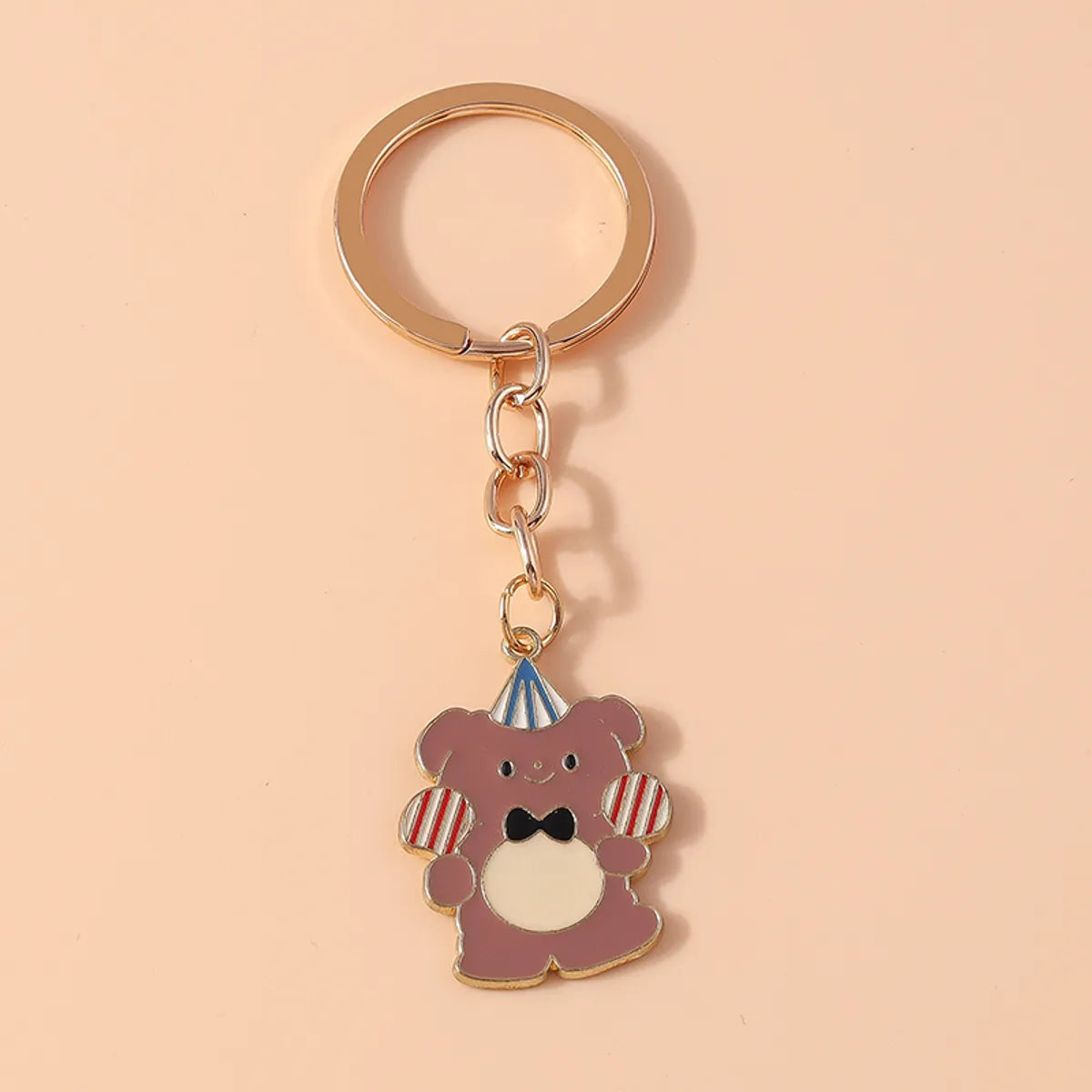 Casual Cartoon Style Cute Dog Unicorn Alloy Christmas Keychain