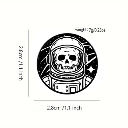 Casual Cartoon Style Skull Alloy Unisex Brooches