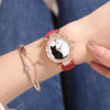 Casual Cat Buckle Quartz Women'S Watches