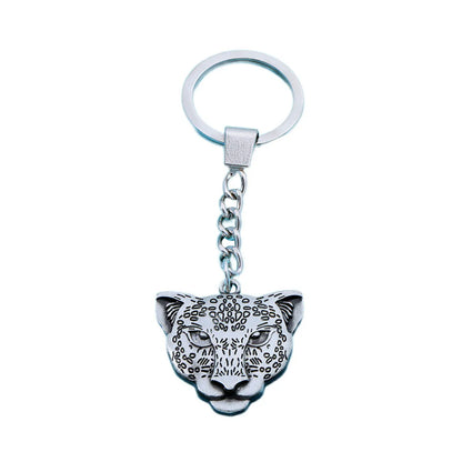 Casual Cheetah Print Tiger Horse Alloy Plating Keychain