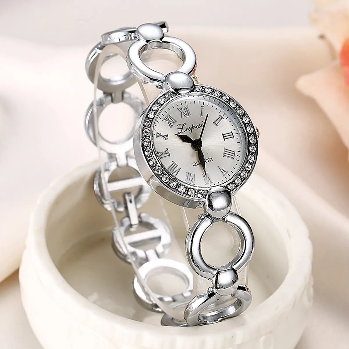 Casual Circle Quartz Women'S Watches