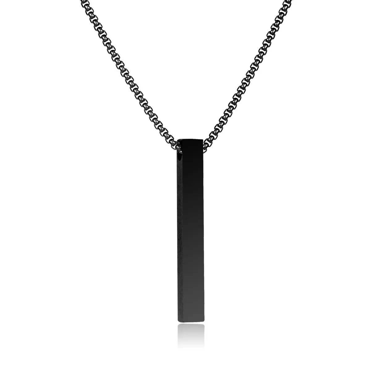 Casual Classic Style Cross Pistol Solid Color Alloy Plating Men'S Pendant Necklace