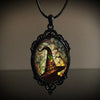 Casual Cool Style Crow Human Bat Alloy Leather Rope Wholesale Pendant Necklace