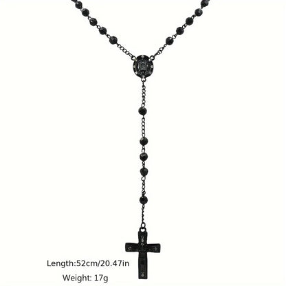 Casual Cross Alloy Women'S Long Necklace