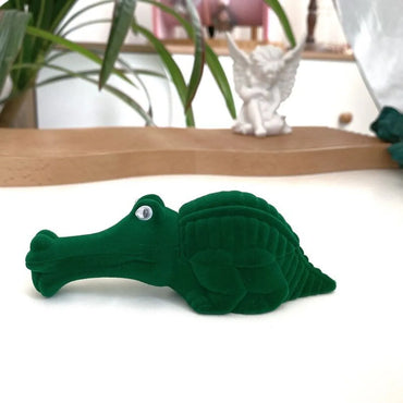 Casual Cute Animal Plastic Flocking Jewelry Boxes