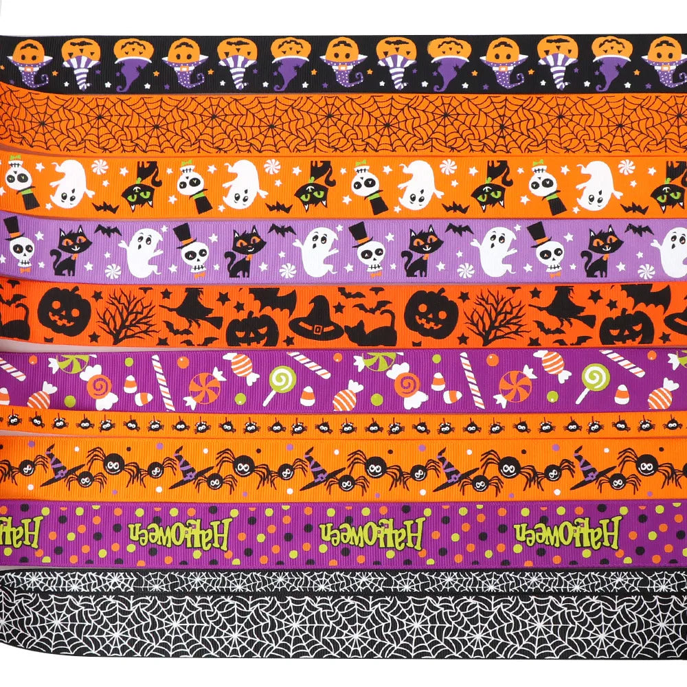 Casual Cute Halloween Pattern Polyester 1 Piece