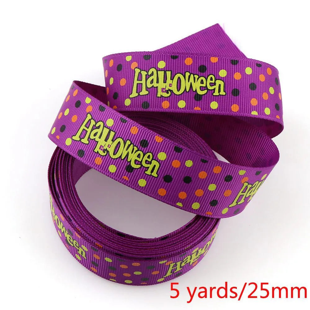 Casual Cute Halloween Pattern Polyester 1 Piece