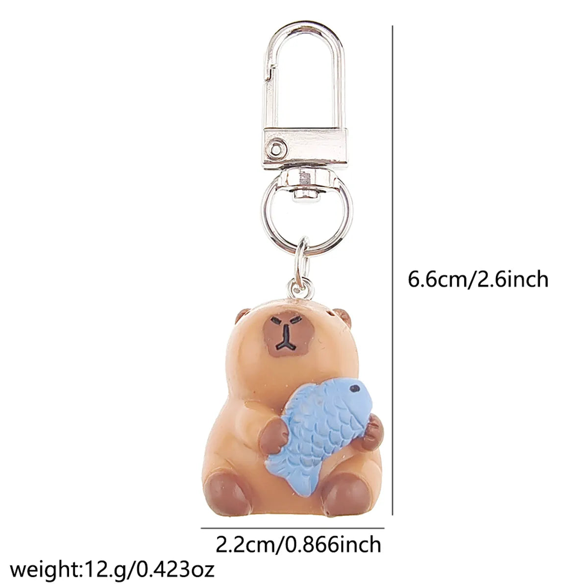 Casual Cute Simple Style Animal Alloy Resin Bag Pendant Keychain