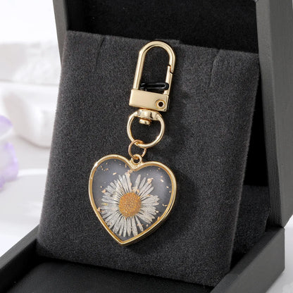 Casual Cute Vacation Heart Shape Alloy Resin Wholesale Earrings Necklace