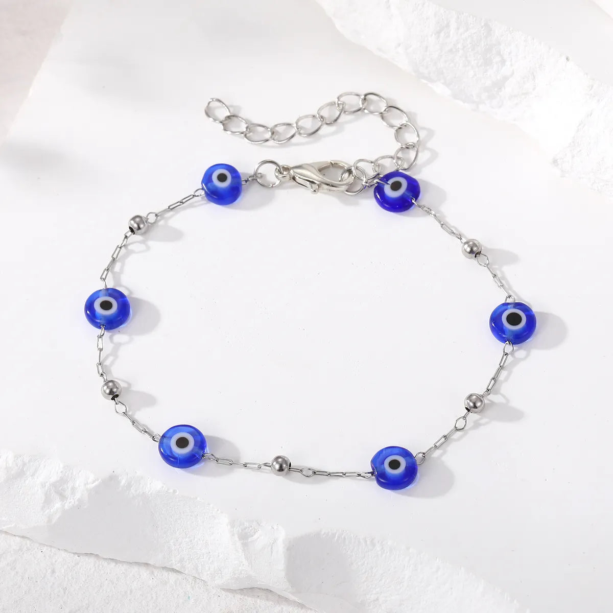 Casual Devil's Eye Resin Pearl Women's Bracelets