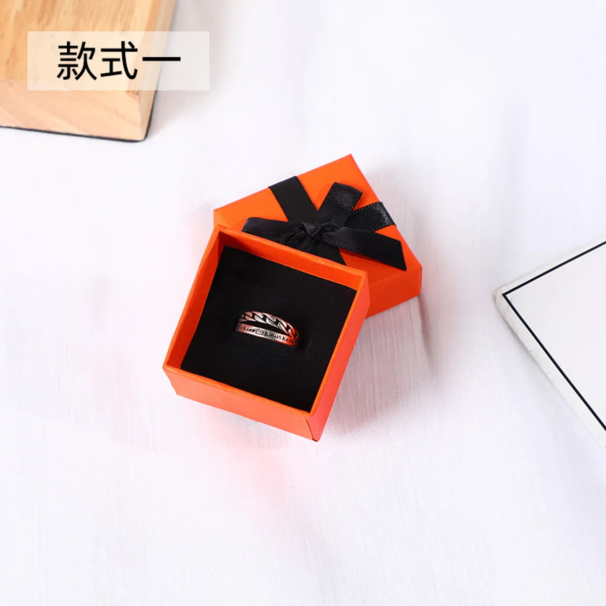 Casual Elegant Color Block Bow Knot Paper Jewelry Packaging Bags Jewelry Boxes