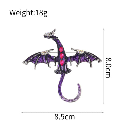 Casual Elegant Leaf Christmas Tree Dragon Alloy Unisex Brooches