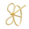 Casual Elegant Luxurious Bow Knot Alloy Women'S Rings