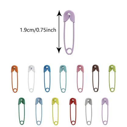 Casual Elegant Multicolor Plastic Steel Safety Pin