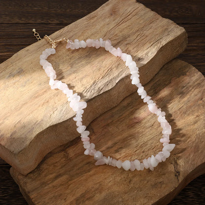 Casual Ethnic Style Solid Color Gravel Bracelets In Bulk